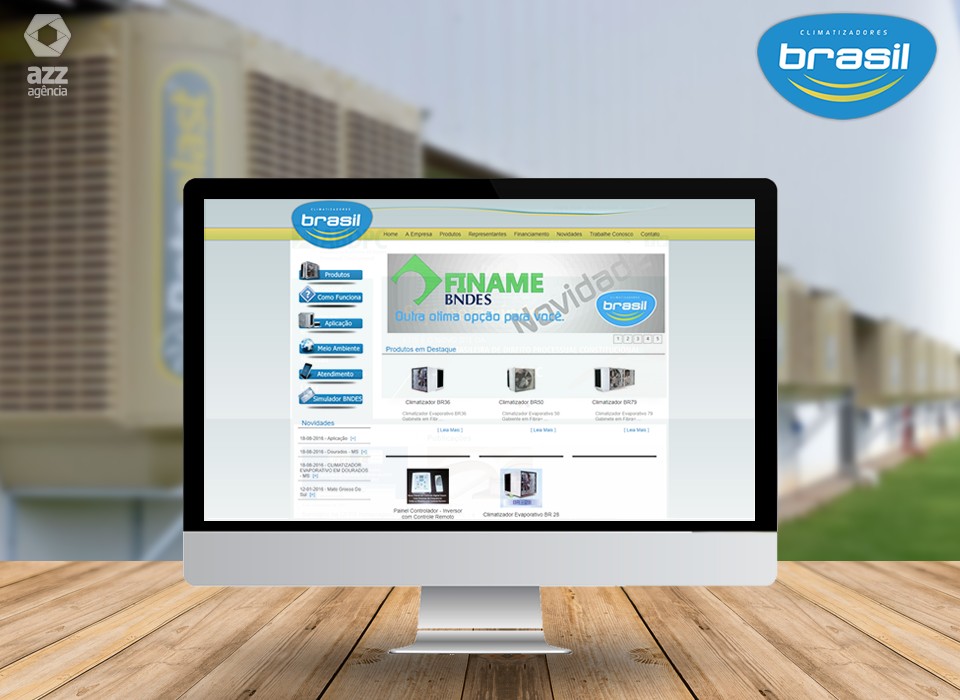 Criação de site para Produtos 