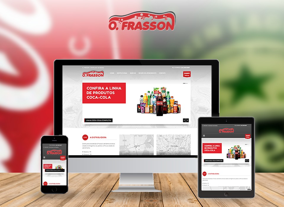 Criação de Site para Distribuidora de Bebidas 