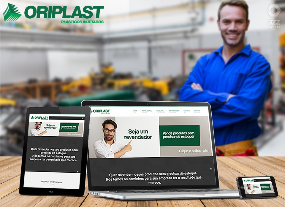 Criação de Site para Indústrias 