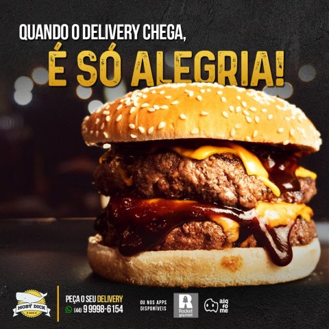 Gestão de mídias sociais para hamburgueria