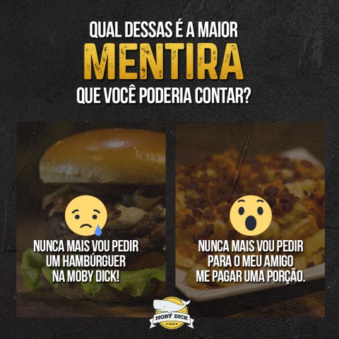 Gestão de mídias sociais para hamburgueria