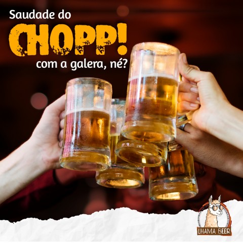 Gerenciamento de mídias sociais para franquia de chopp
