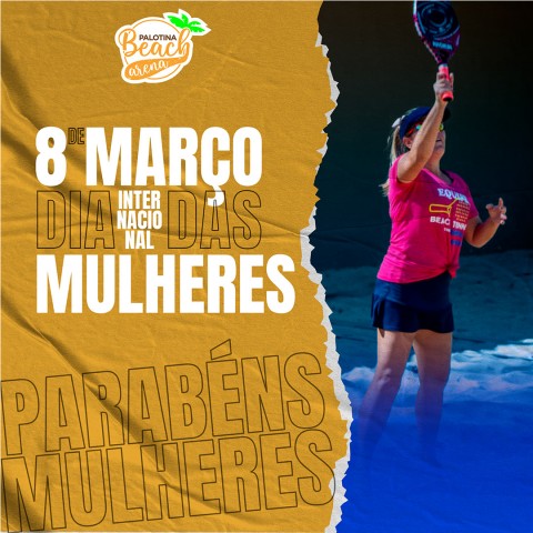 Dia das Mulheres Beach Tennis - Gestão de Redes Sociais