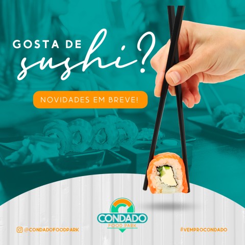 Gosta de sushi