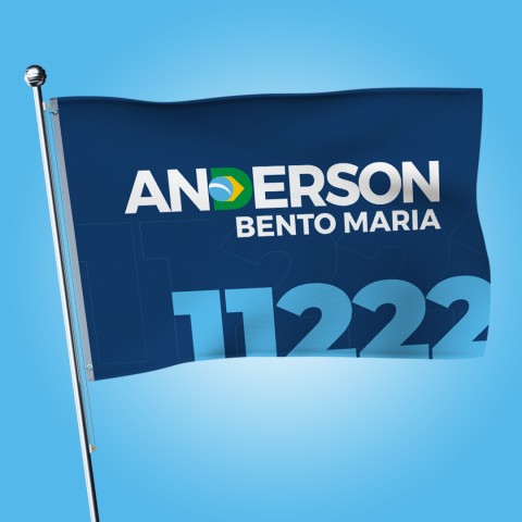Mockup Bandeira